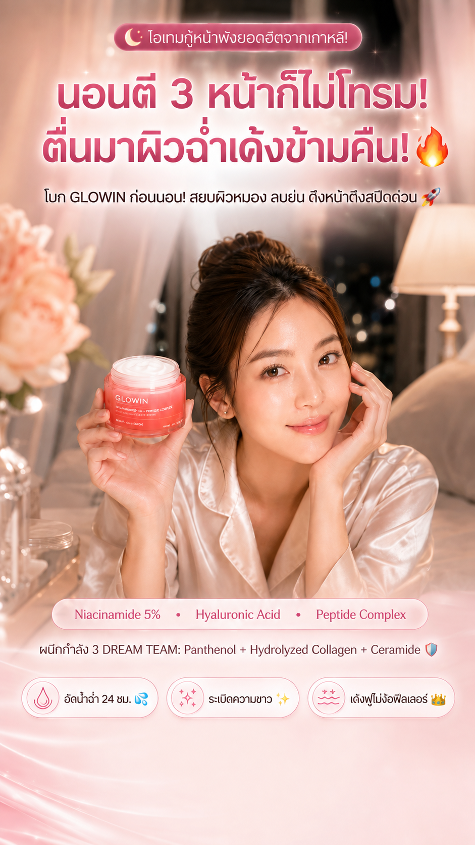 GLOWIN Night Gel Cream