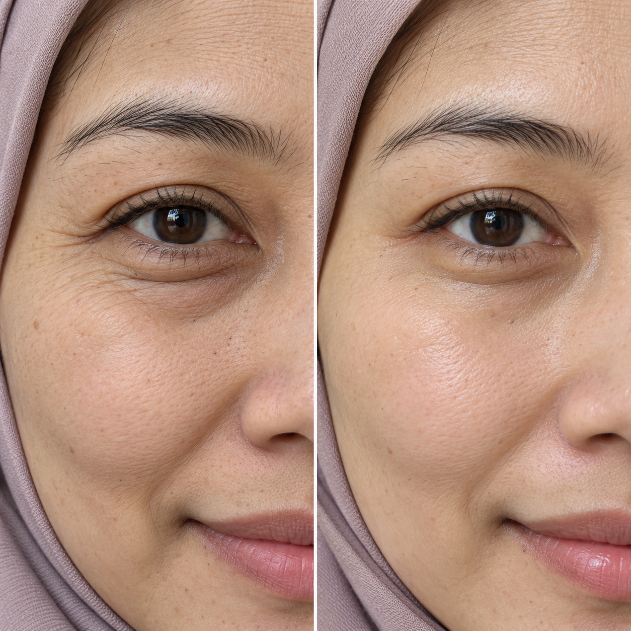 Hasil penggunaan Dr.Melaxin