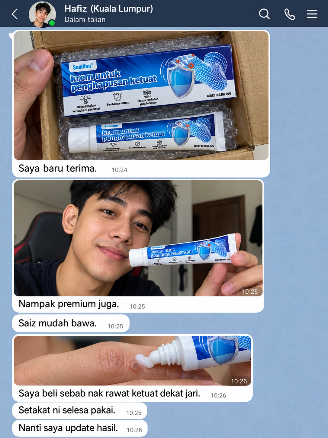 Ulasan pelanggan Sumifun 3
