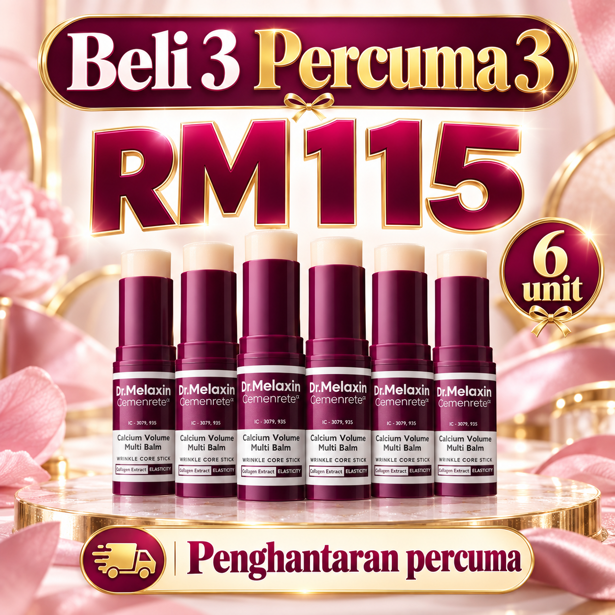 Pakej Beli 3 Percuma 3