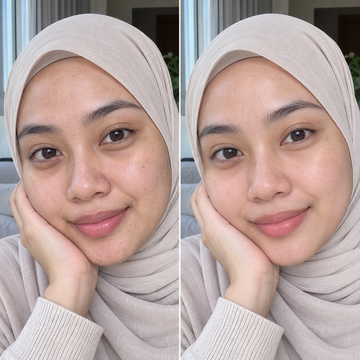 Hasil penggunaan Dr.Melaxin