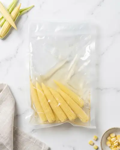 Bắp non tiệt trùng