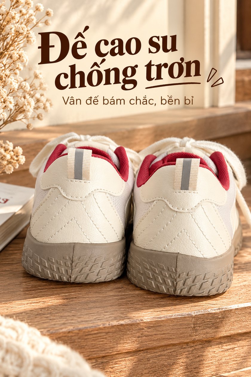 Đế cao su chống trơn