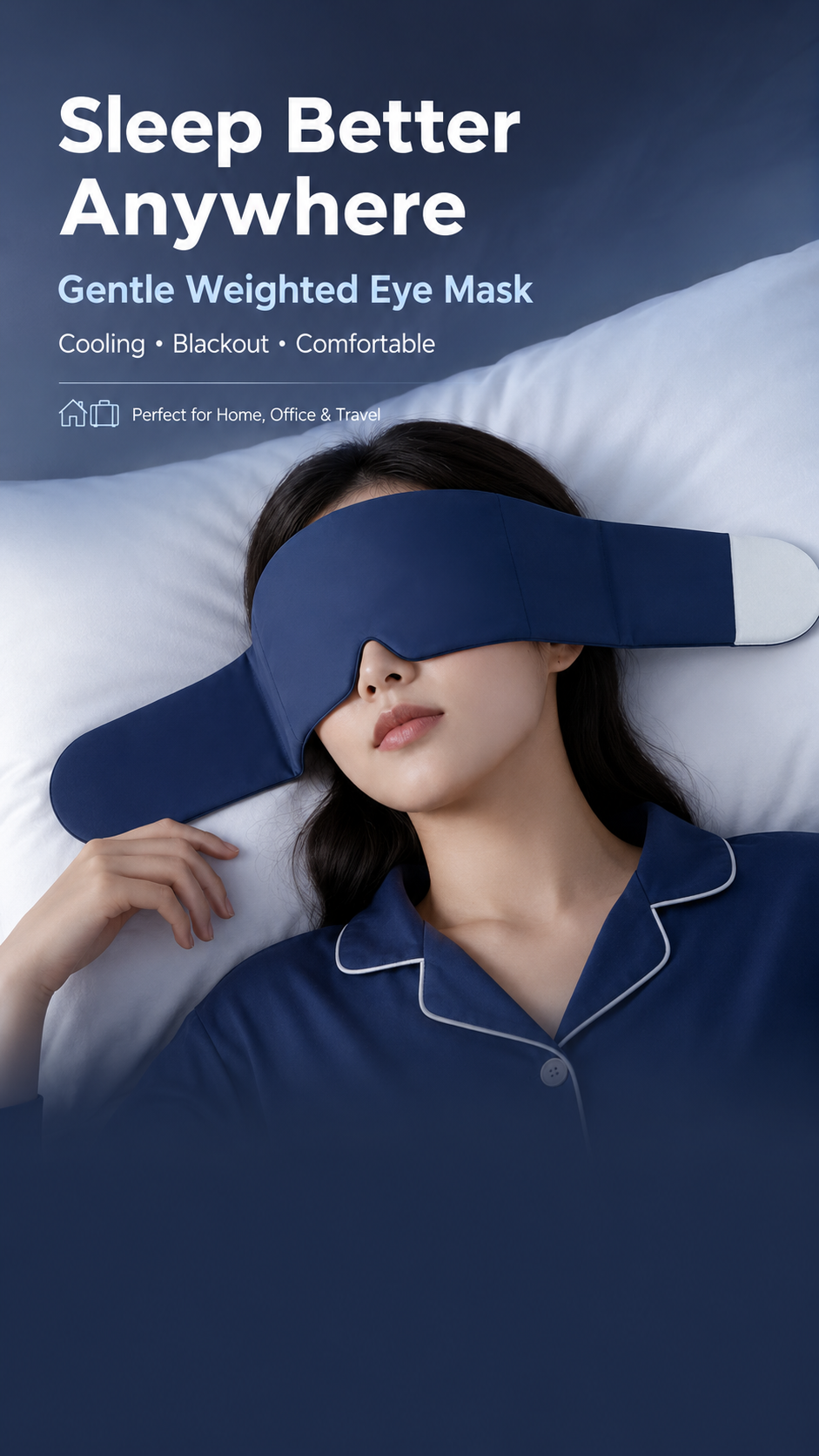 Premium Weighted Sleep Mask