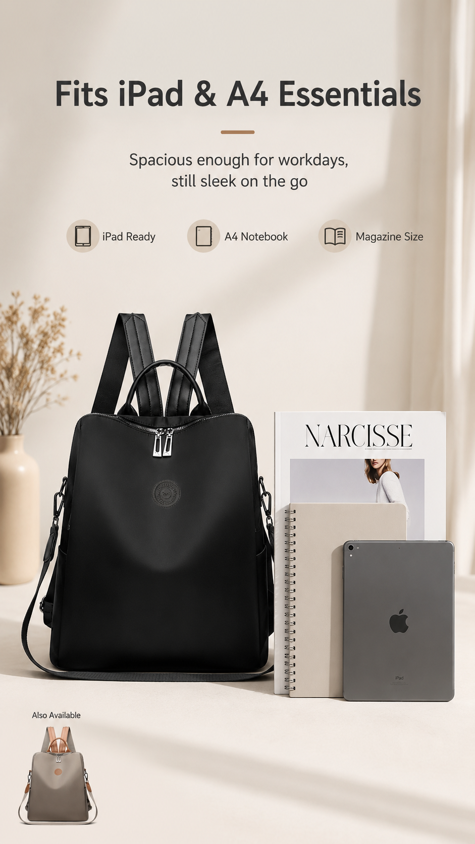 Fits iPad and A4 Essentials