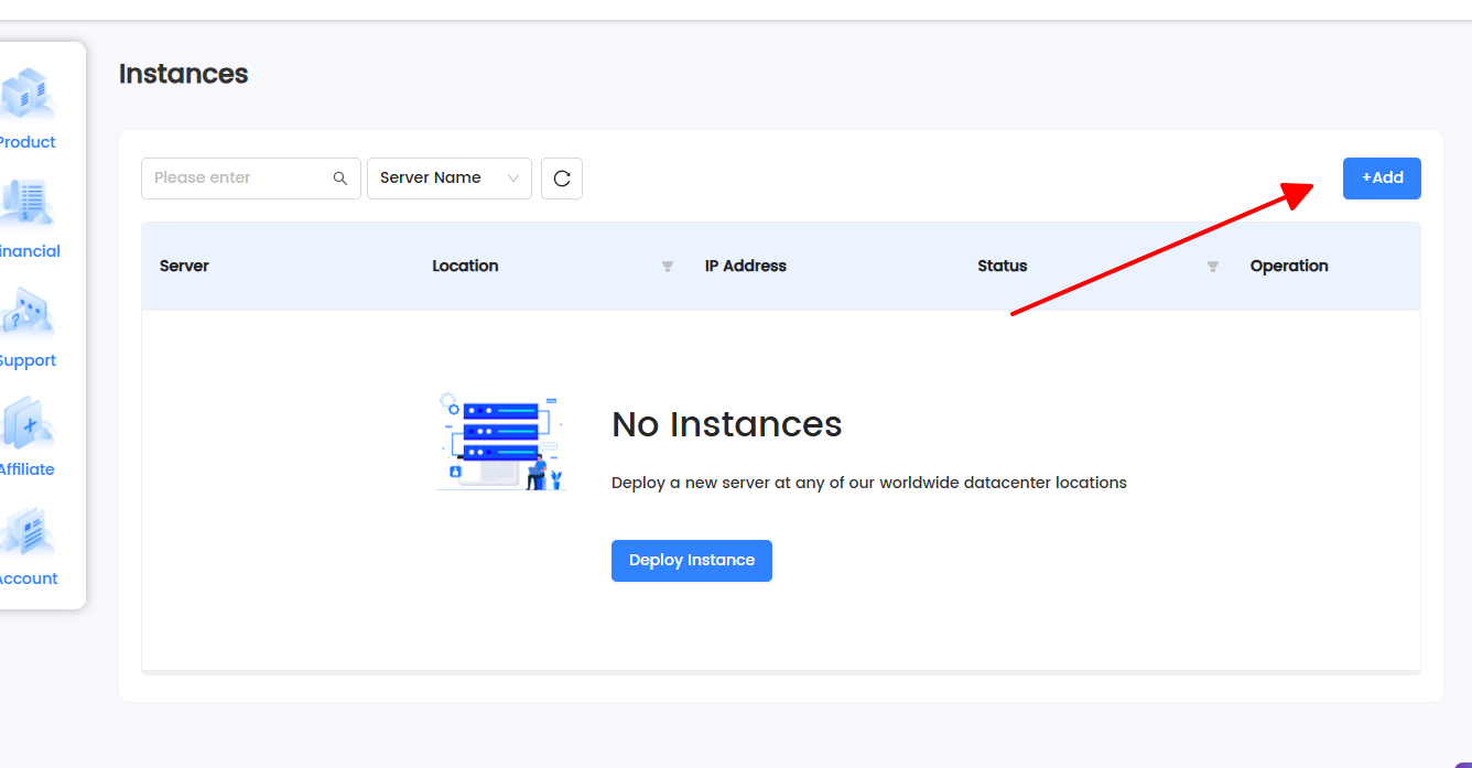 Tạo instance trên VPS