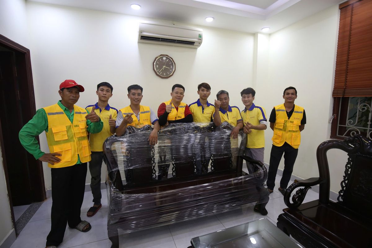 Hình ảnh thực tế dự án vận chuyển Kiến Vàng