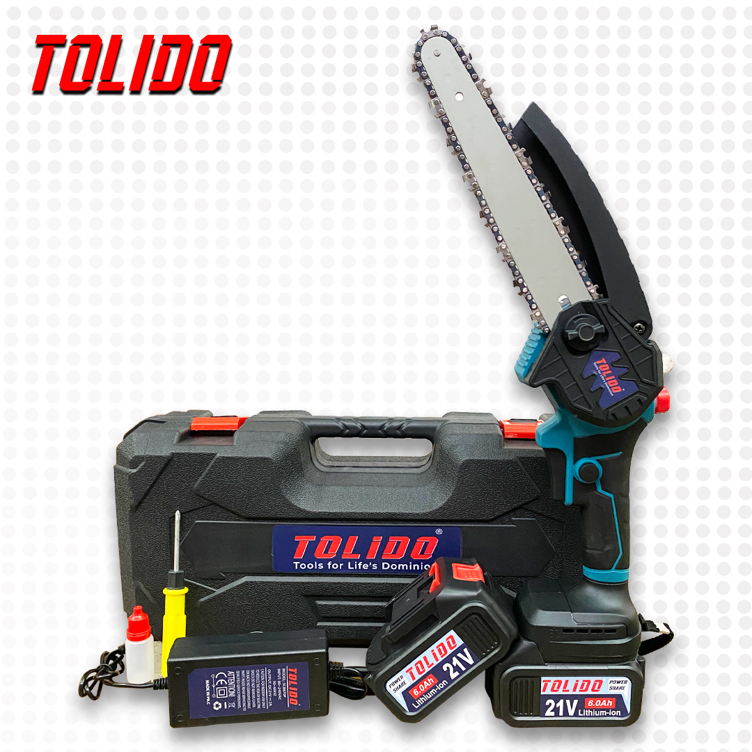 Cưa pin cầm tay cao cấp Tolido 8 inch 21V