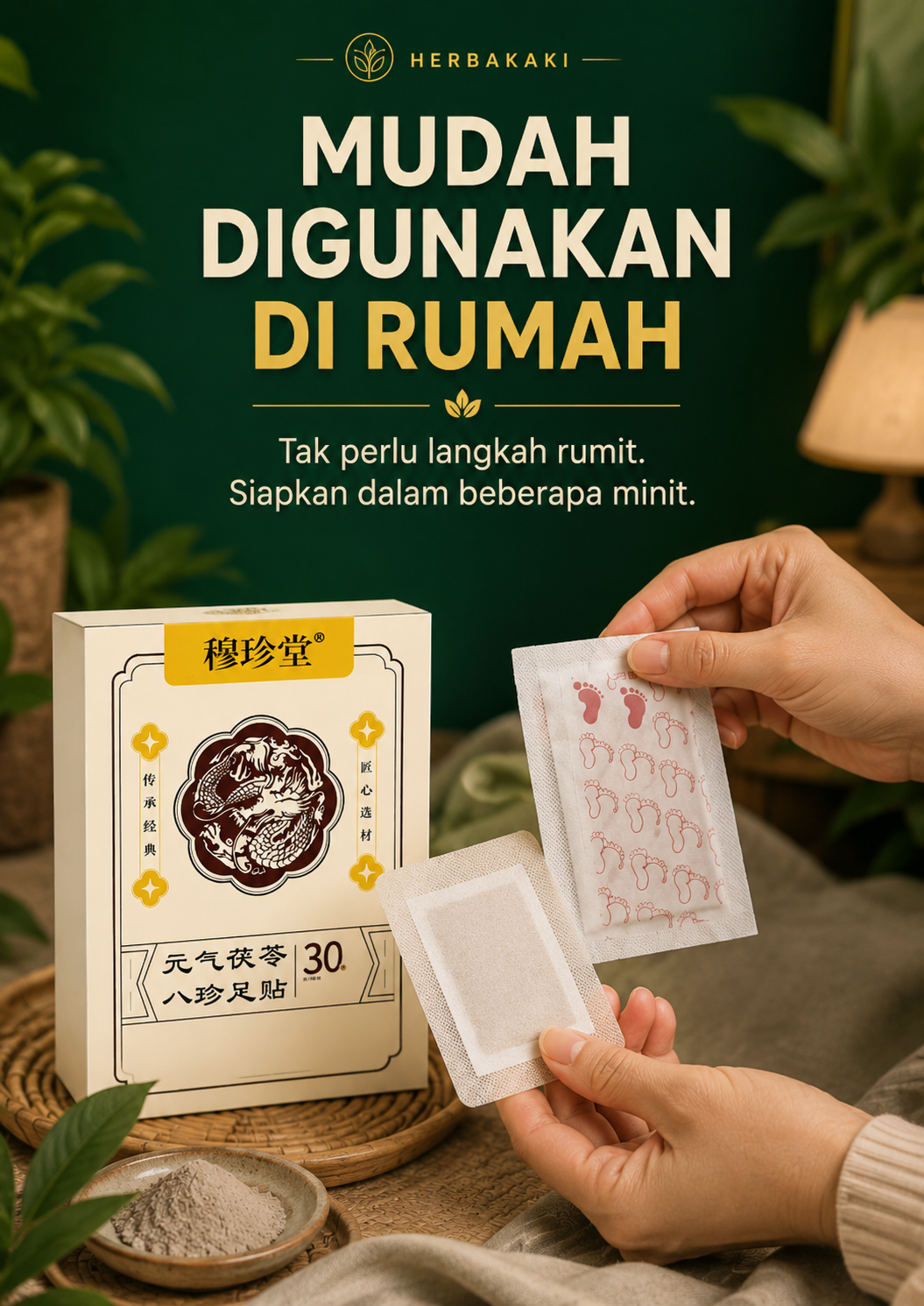 Mudah digunakan di rumah