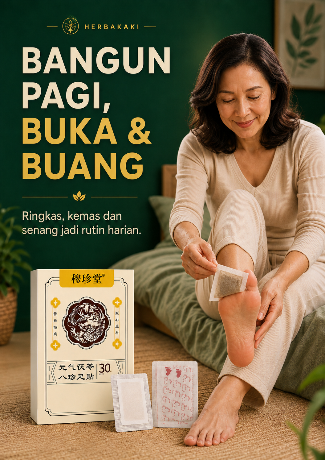 Bangun pagi buka dan buang