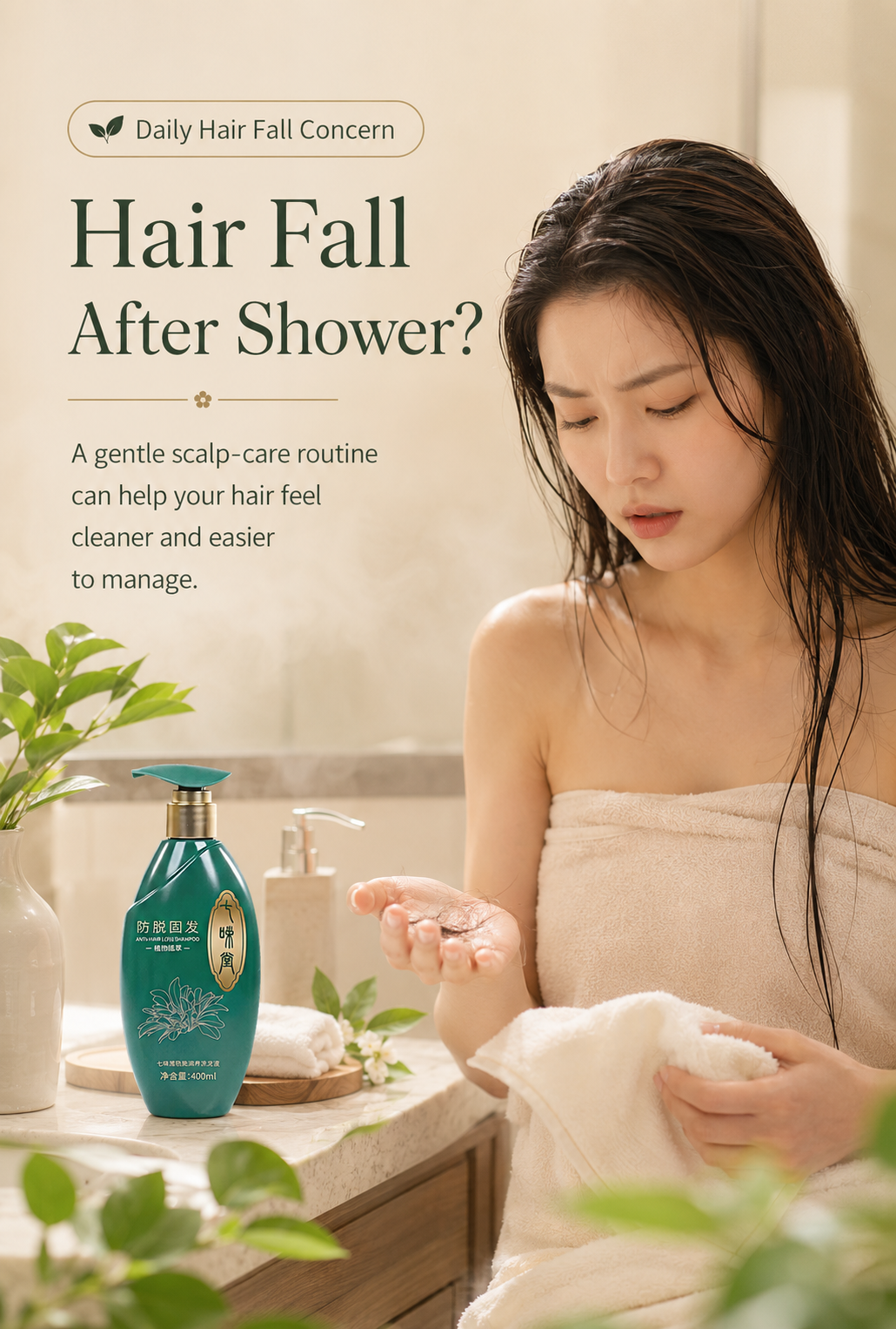 Hair Fall After Shower