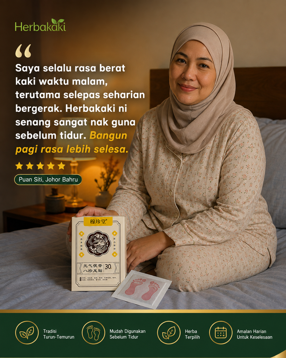 Feedback pengguna Herbakaki Malaysia 2