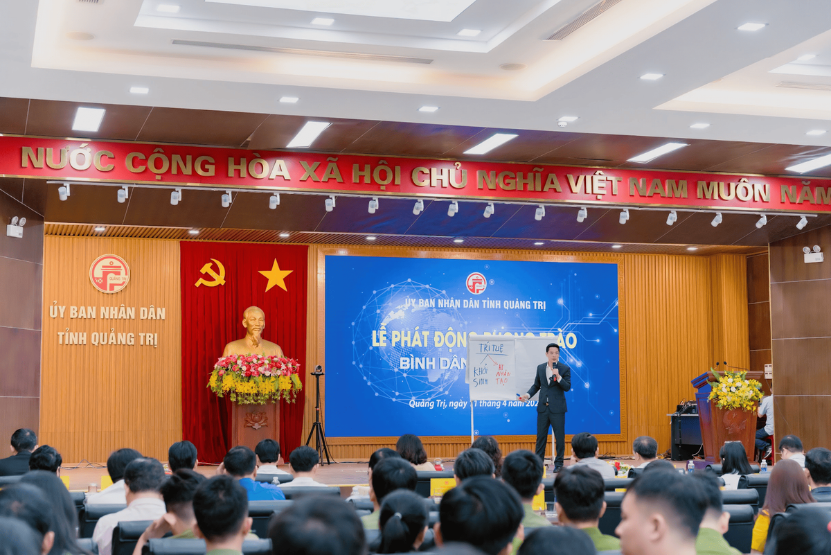 Đào tạo phổ cập AI tại Quảng Trị