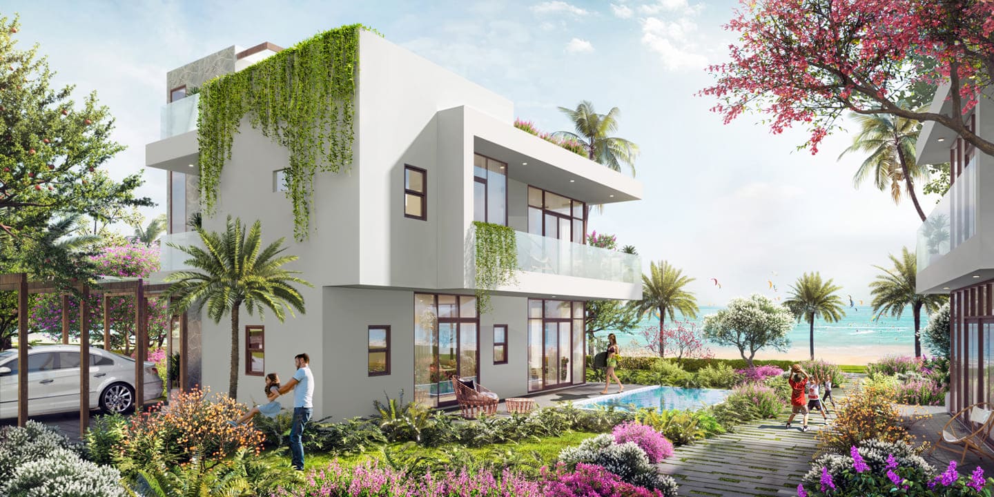 Phối cảnh biệt thự Serenity The Maris Vũng T&agrave;u