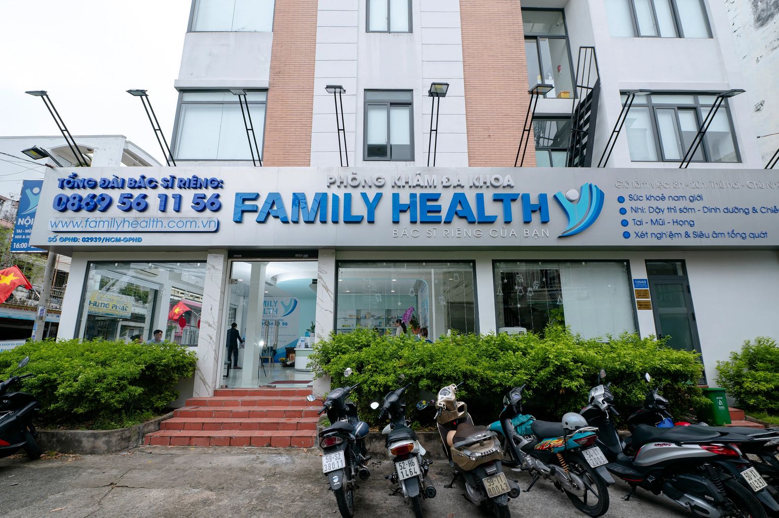 Khu vực chờ khám Family Health