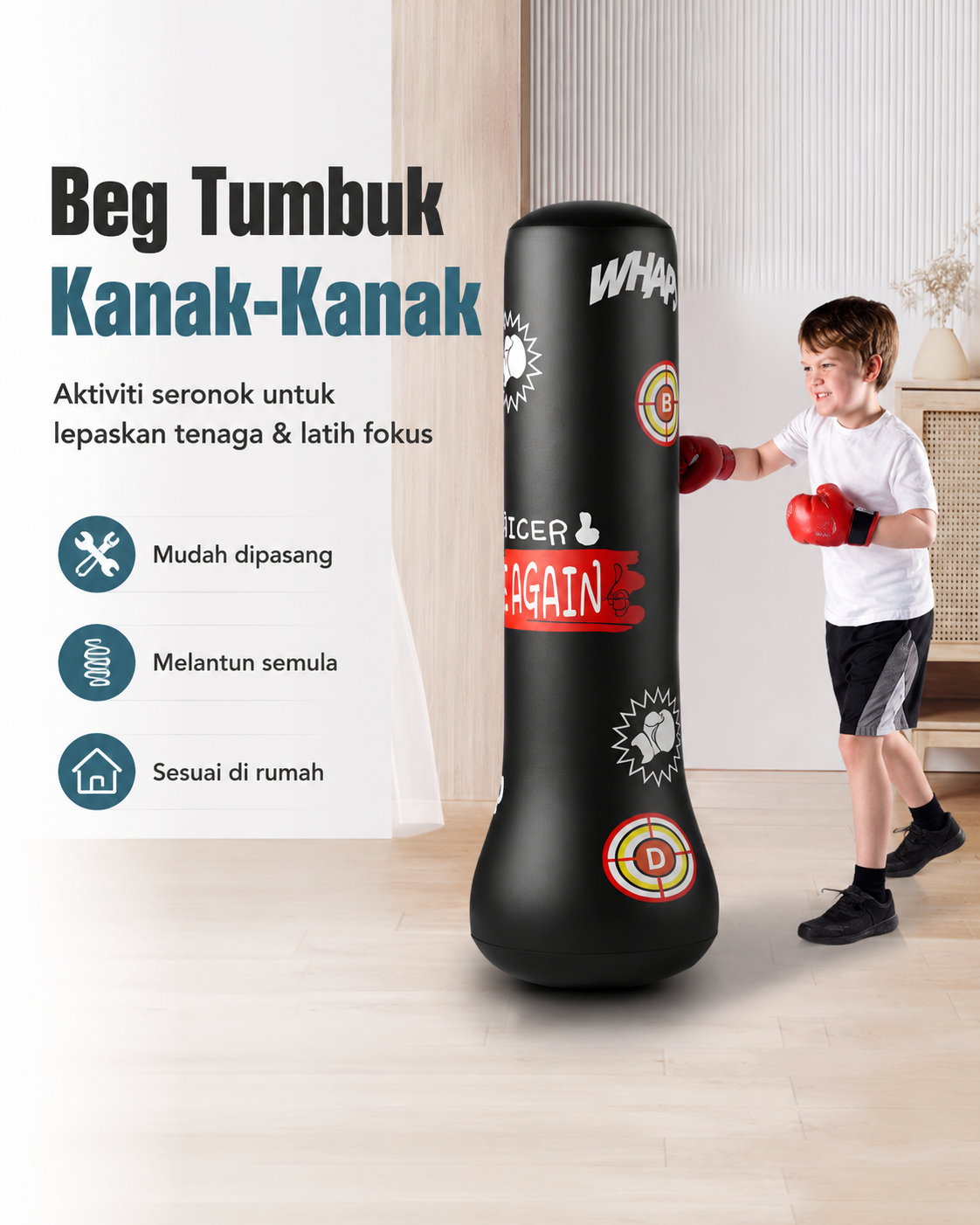 Beg Tumbuk Kanak-Kanak