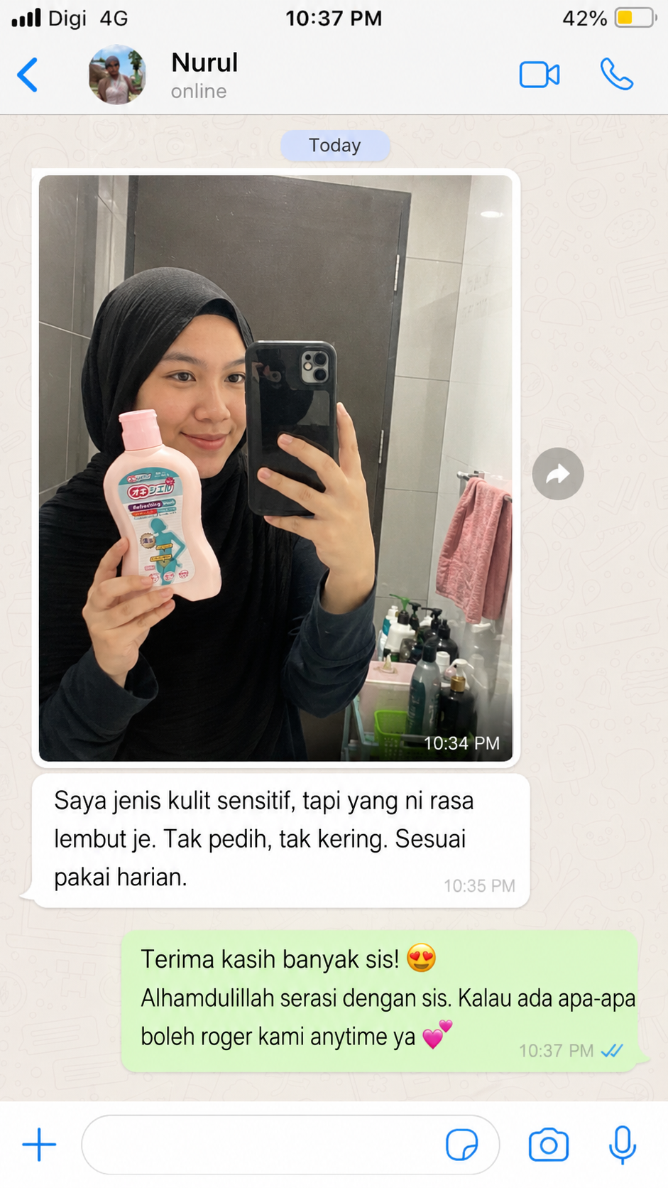 Ulasan pengguna Refreshing Wash 2