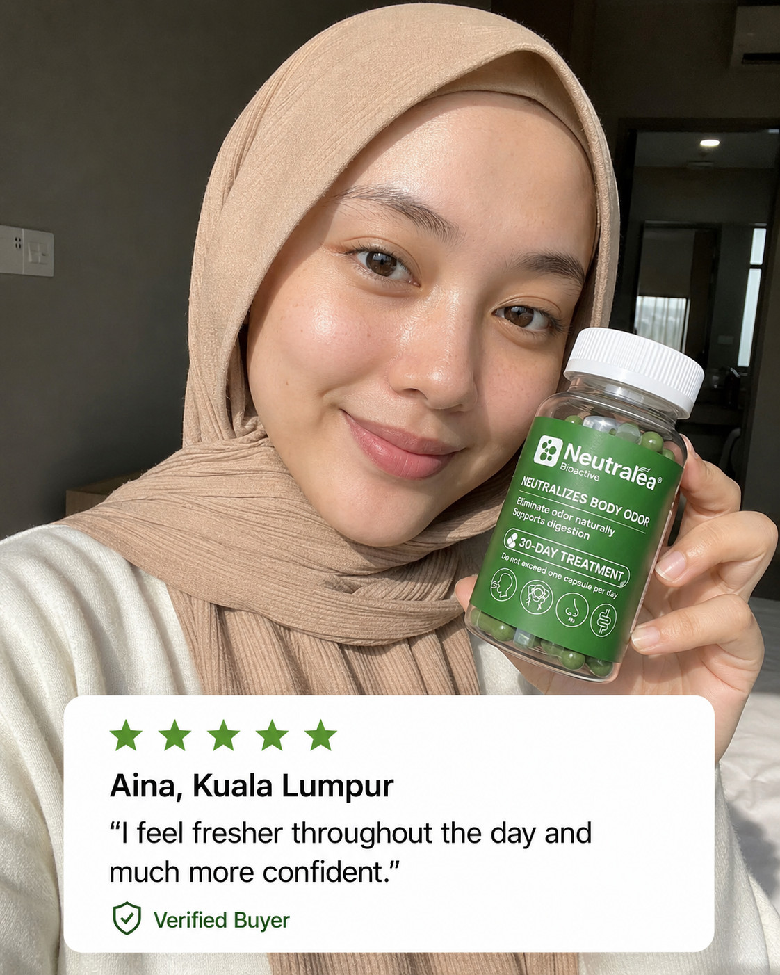 Neutralea customer feedback 1