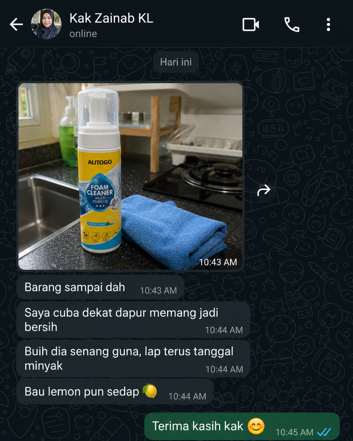 Ulasan pelanggan AUTOGO 1