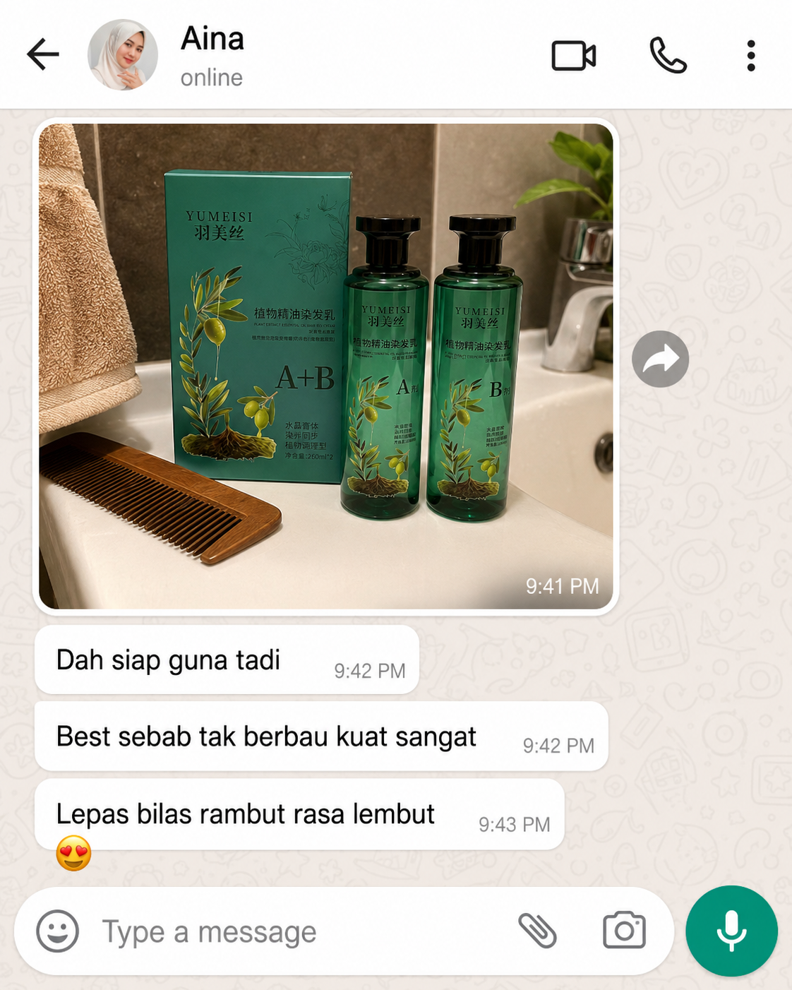 YUMEISI customer review 1