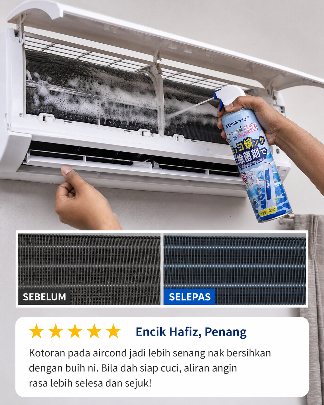 Maklum balas pelanggan SONGYU 2