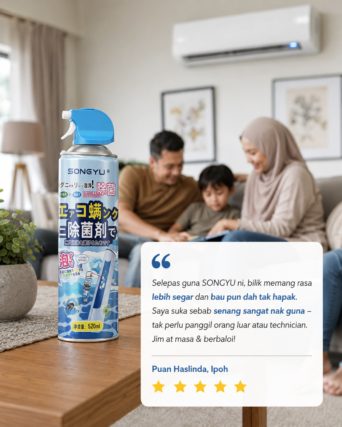 Maklum balas pelanggan SONGYU 4