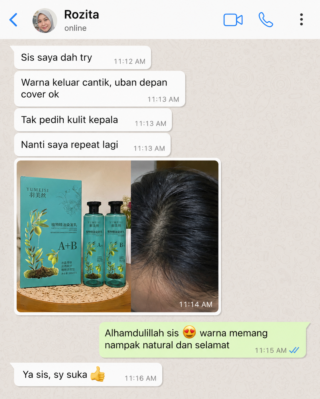 YUMEISI customer review 8