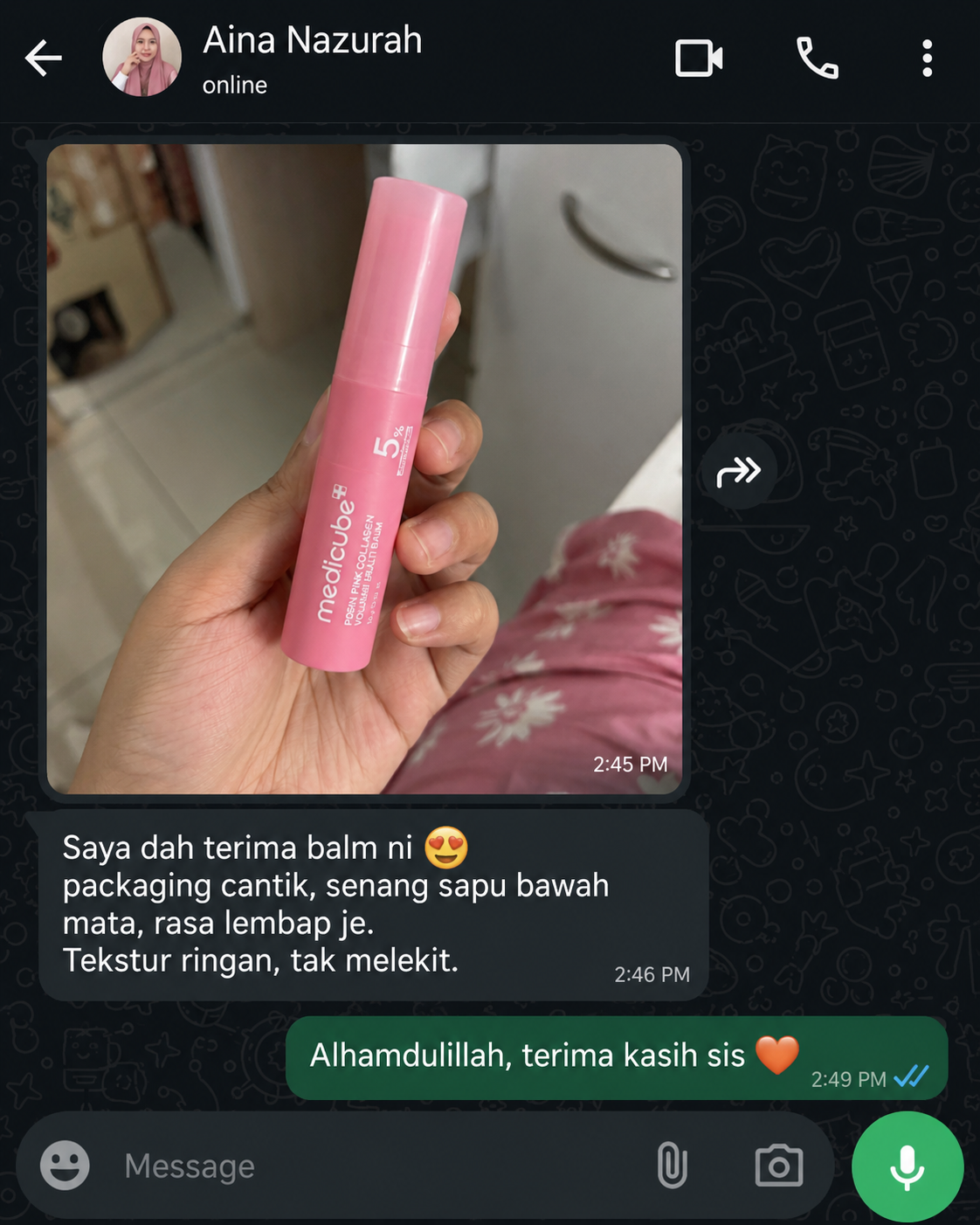 Review pelanggan Medicube 1