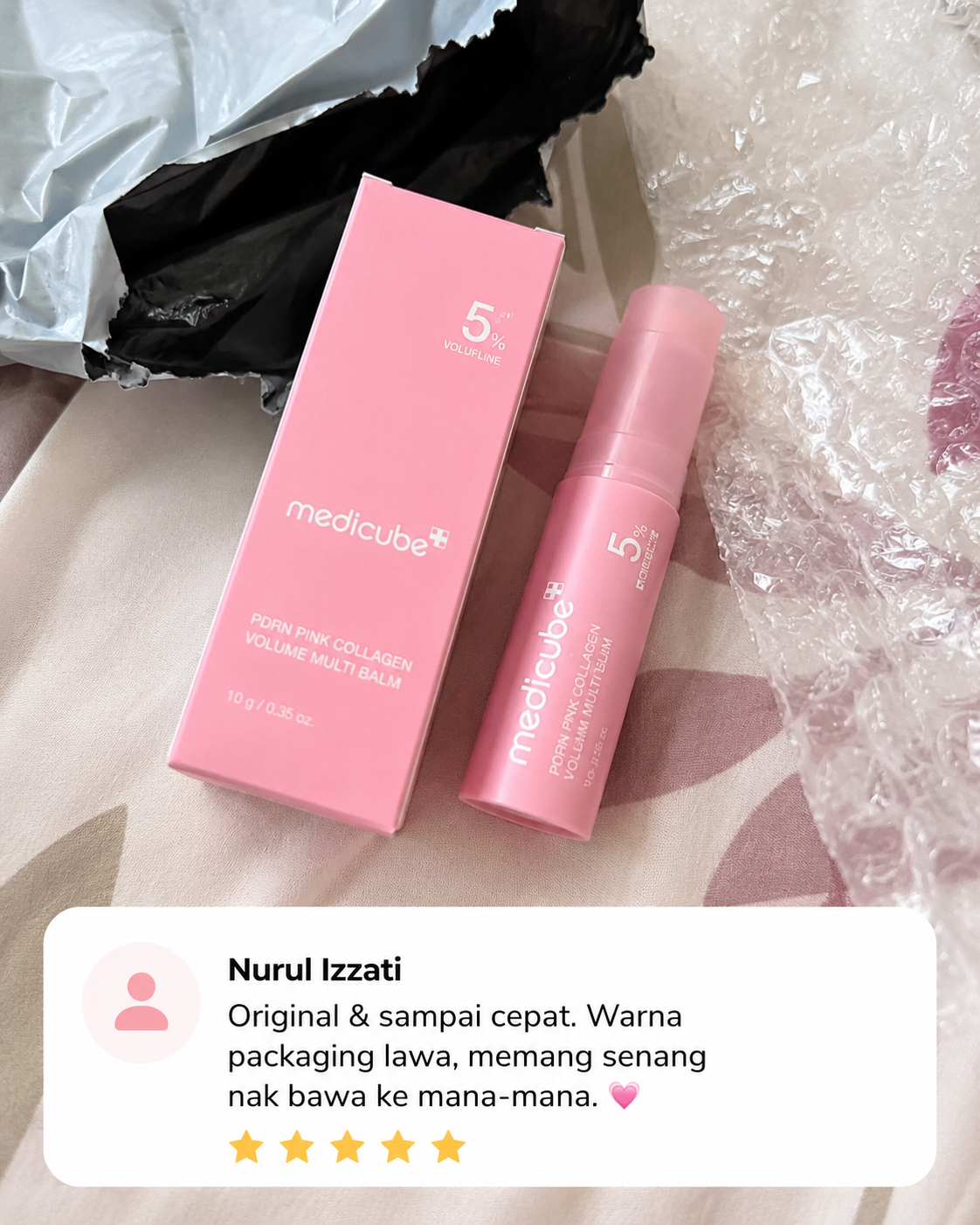 Review pelanggan Medicube 8