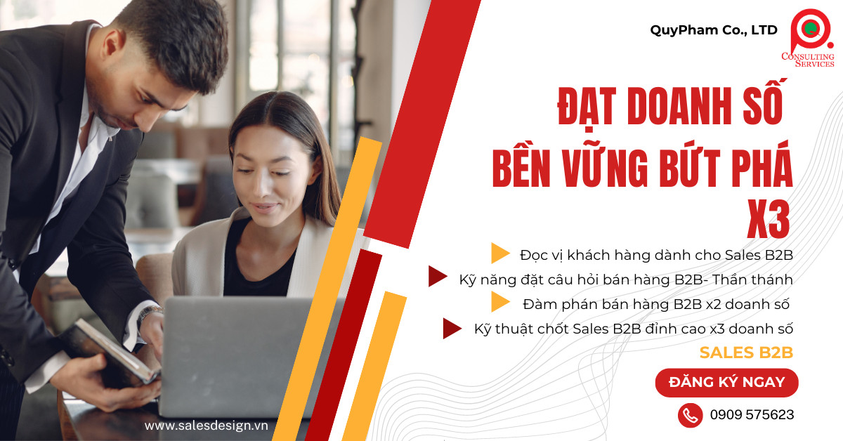 Học theo nhóm doanh nghiệp - SalesDesign