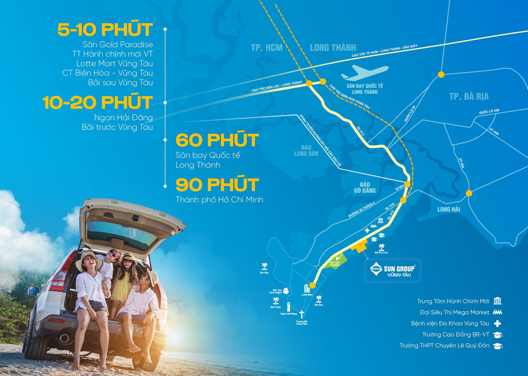 Bản đồ vị trí Blanca City Vũng Tàu