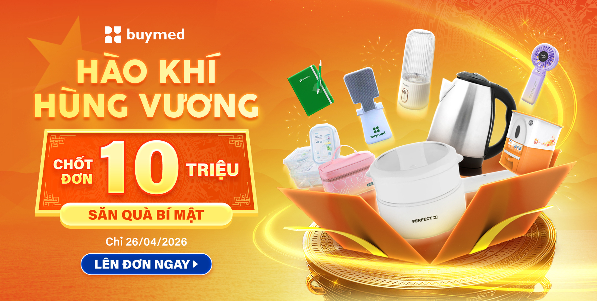 Hào Khí Hùng Vương - Chốt Đơn 10 Triệu