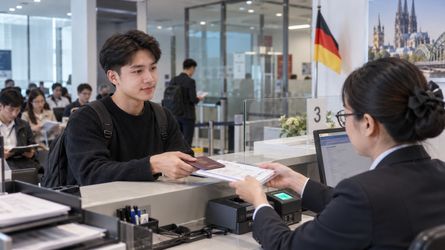 Sinh viên quốc tế sinh hoạt và ăn uống trong khuôn viên đại học tại Đức