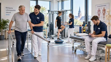 Môi trường làm việc tại trung tâm phục hồi chức năng và vật lý trị liệu ở Đức