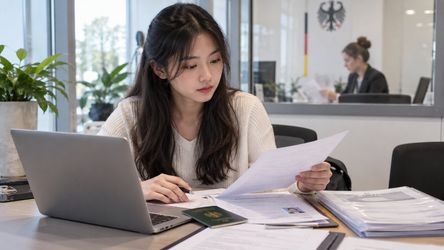 Sinh viên chuẩn bị tài chính, giấy tờ và ngân sách cho hồ sơ visa du học Đức