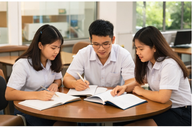 Sinh viên học tập