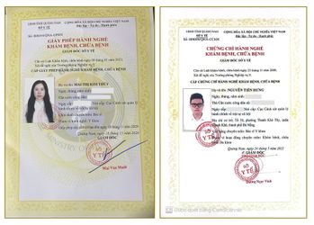 Chứng chỉ hành nghề