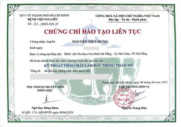 Kỹ thuật tiêm chất ALM dày