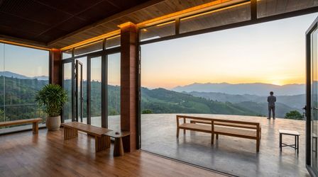 Công trình nghỉ dưỡng hoà vào cảnh quan đồi