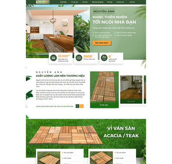 Mẫu Landing page