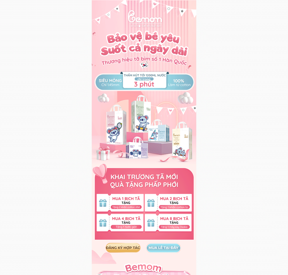 Mẫu Landing page