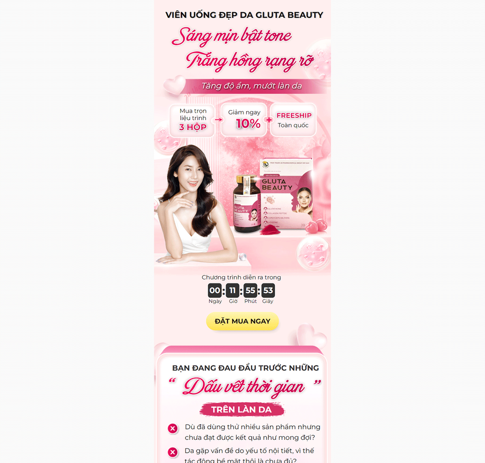 Mẫu Landing page