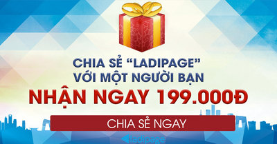 Giới thiệu chương trình giới thiệu người dùng mới của LadiPage!