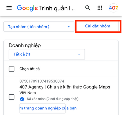 Cách Tạo Nhóm & Share Quyền Quản Lý Hồ sơ Doanh nghiệp Google Bằng Nhóm