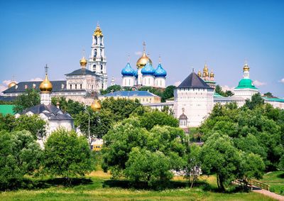 Sergiev Posad đẹp như tranh vẽ của Nga trên Vành đai Vàng .