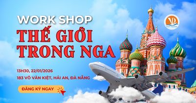 Thư mời Workshop: "Khám phá thế giới trong Nga"