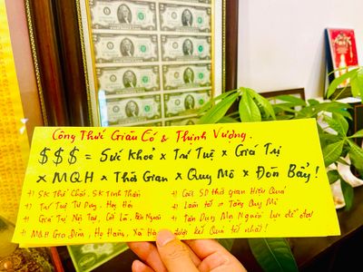 Công Thức Giàu Có & Thịnh Vượng