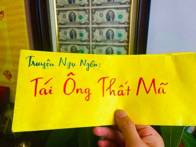 Truyện Ngụ Ngôn: Tái Ông Thất Mã