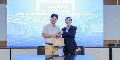 Khoa Xây dựng tiếp đón GS. Hà Bùi từ Đại học Monash (Úc)