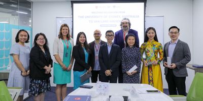 Viện Đào tạo Quốc tế (IEI) tiếp đón đoàn đại biểu từ Đại học Sydney (Úc)